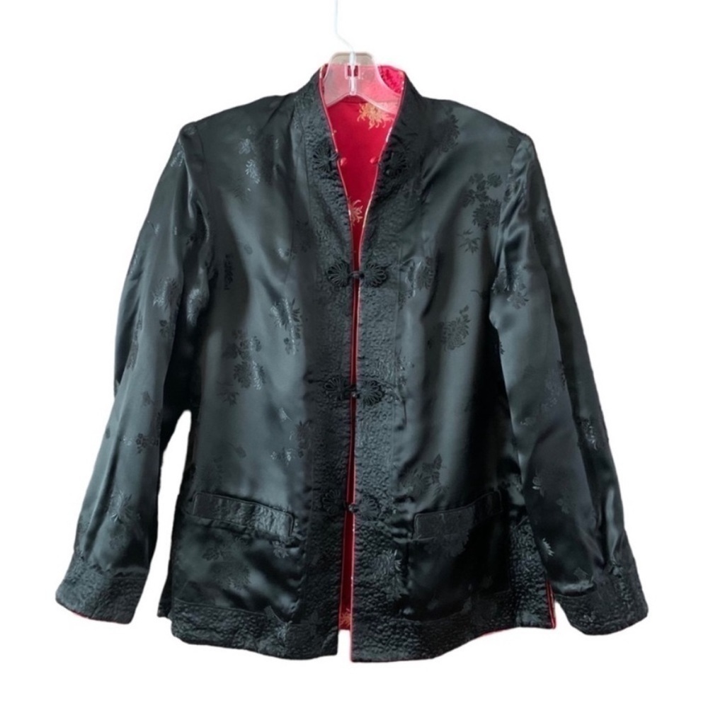 Vintage Traditional Reversible Chinese Short Kimono Jacket